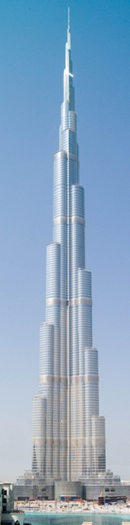 Der Turm von Dubai nach der Fertigstellung
