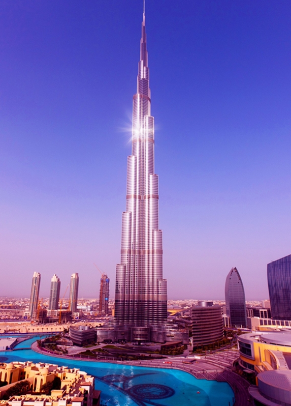 Burj Khalifa, das Bauwerk der Superlative