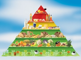 Vegitarische Ernährungspyramide
